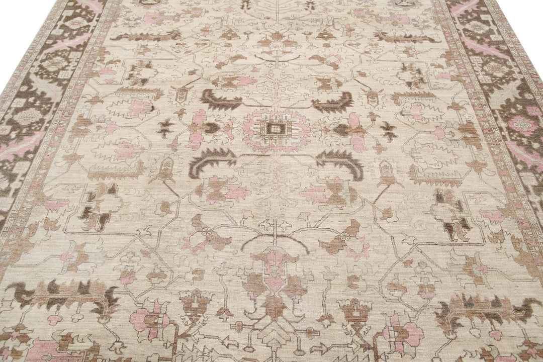 Hand Knotted Serenity Wool Rug 7' 11" x 9' 10" - No. AT73801