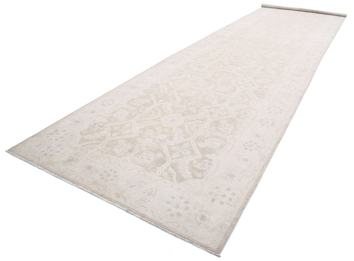 Hand Knotted Serenity Wool Rug 6' 5" x 25' 10" - No. AT69695