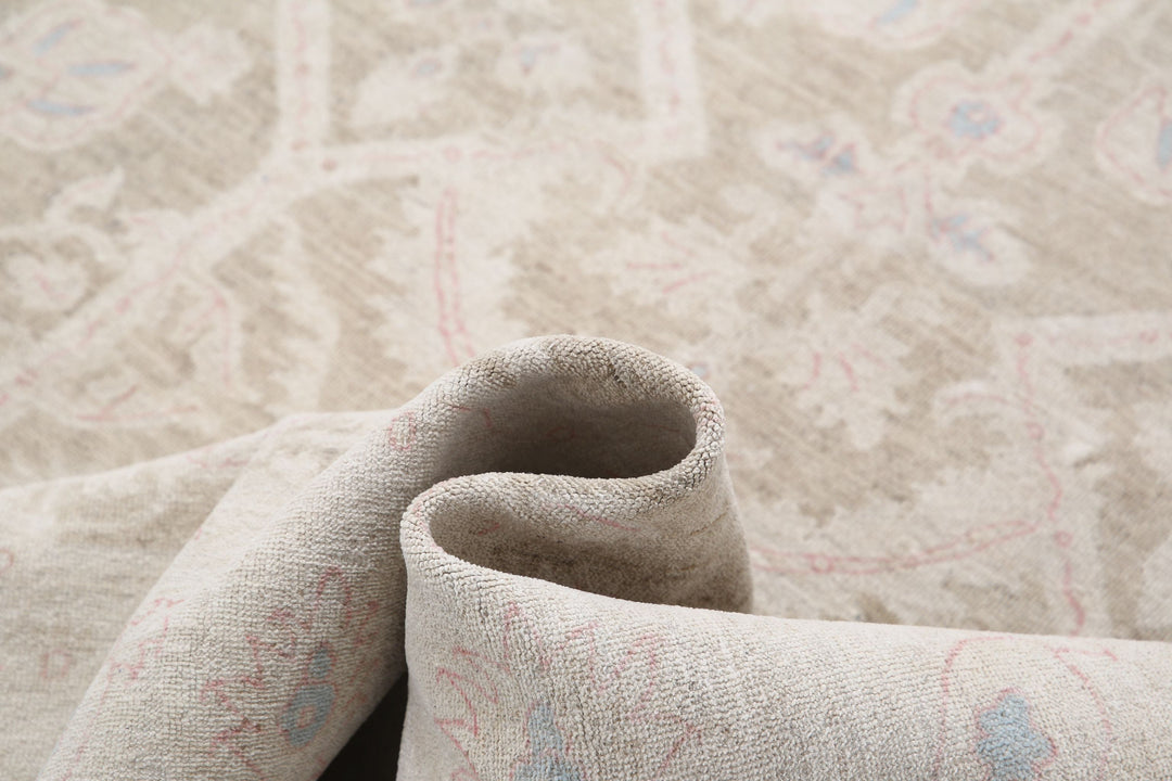 Hand Knotted Serenity Wool Rug 6' 5" x 25' 10" - No. AT69695