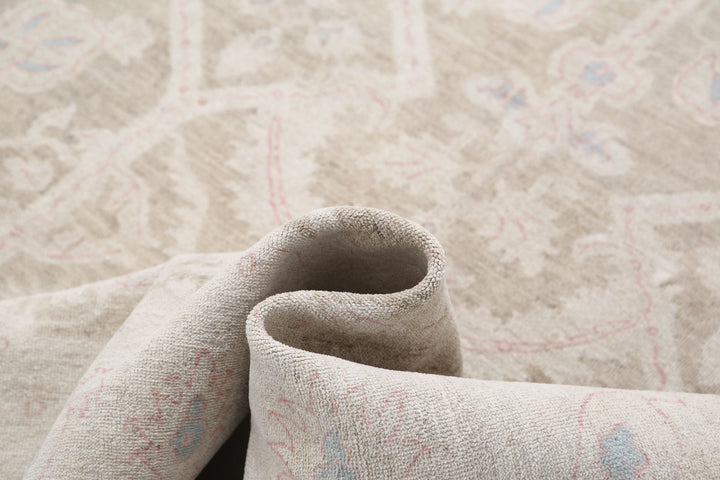 Hand Knotted Serenity Wool Rug 6' 5" x 25' 10" - No. AT69695