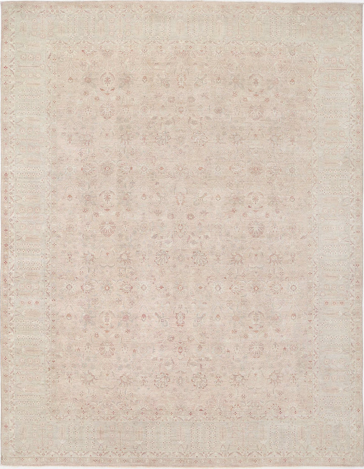 Hand Knotted Serenity Wool Rug 12' 6" x 16' 4" - No. AT51132