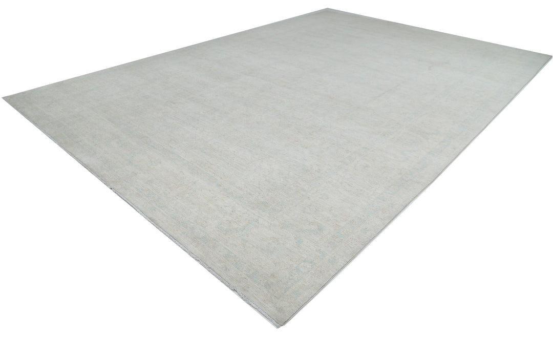 Hand Knotted Serenity Wool Rug 11' 9" x 17' 0" - No. AT42679