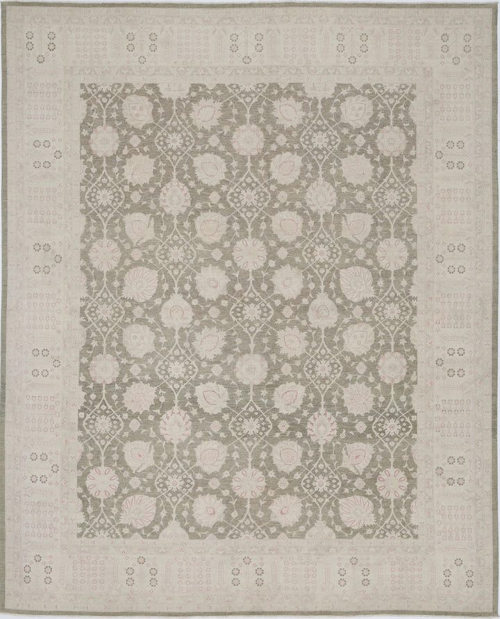 Hand Knotted Serenity Wool Rug 11' 11" x 14' 5" - No. AT43989