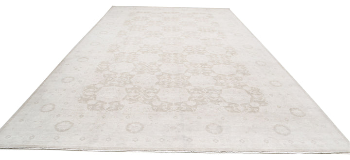Hand Knotted Serenity Wool Rug 10' 10" x 18' 5" - No. AT61819