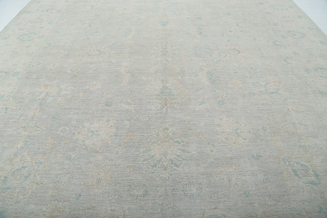 Hand Knotted Serenity Wool Rug 11' 11" x 14' 0" - No. AT32349