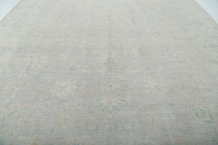 Hand Knotted Serenity Wool Rug 11' 11" x 14' 0" - No. AT32349