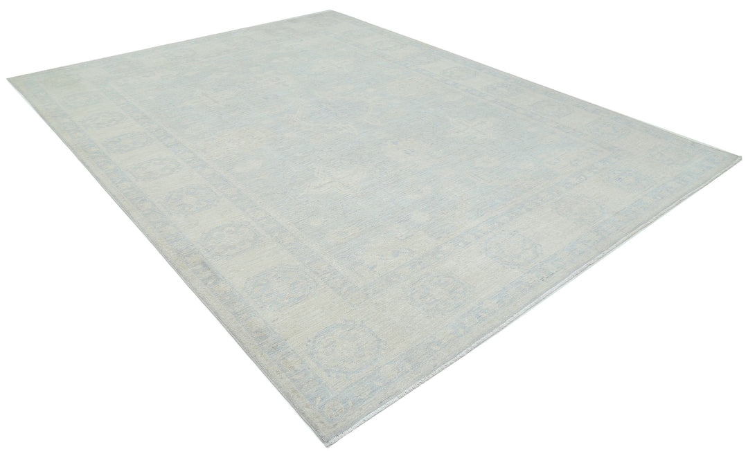 Hand Knotted Serenity Wool Rug 8' 9" x 11' 6" - No. AT72663