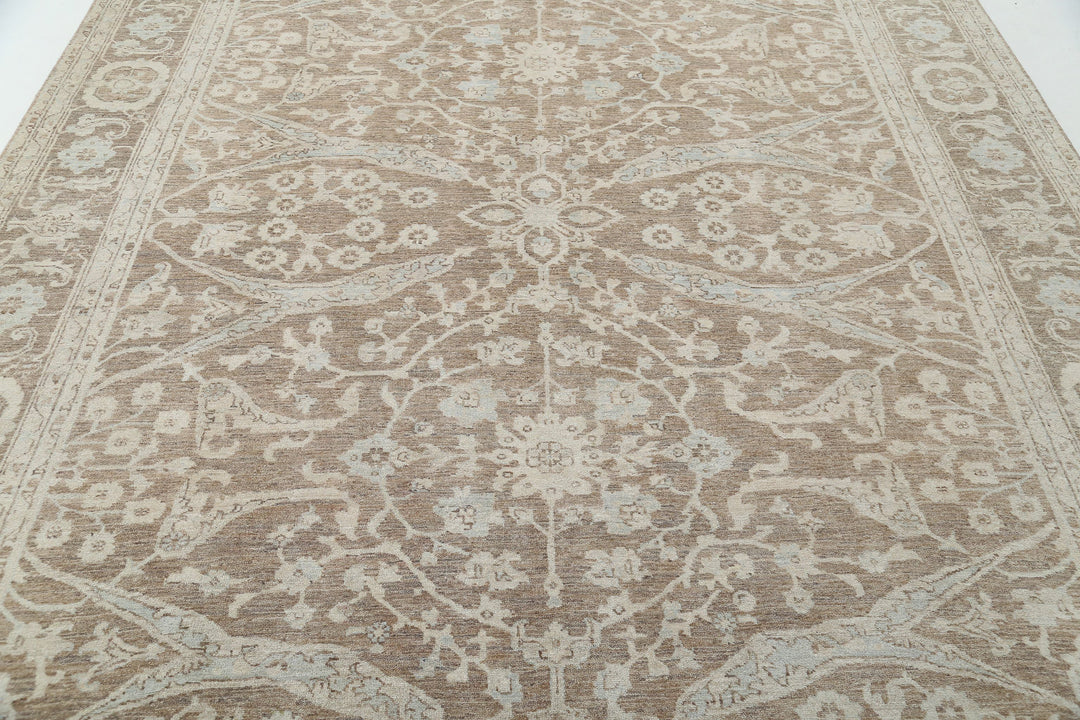 Hand Knotted Serenity Wool Rug 8' 3" x 10' 4" - No. AT58836