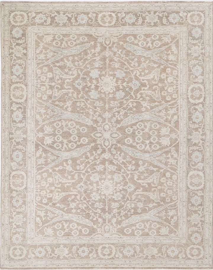 Hand Knotted Serenity Wool Rug 8' 3" x 10' 4" - No. AT58836