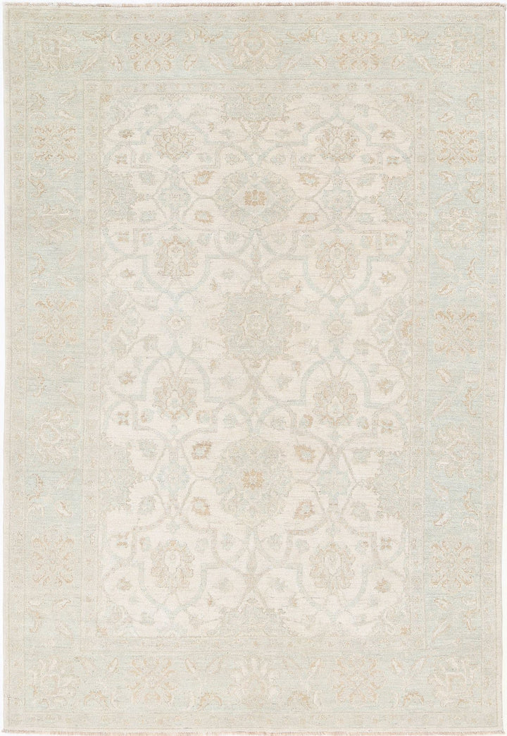Hand Knotted Serenity Wool Rug 6' 0" x 8' 7" - No. AT44548