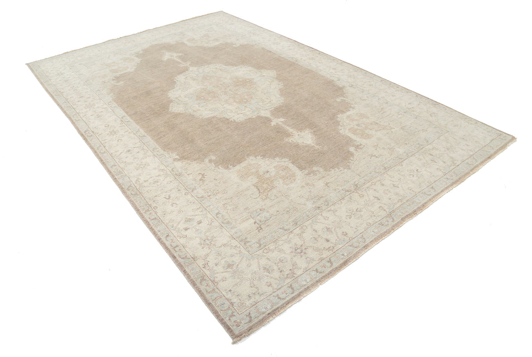 Hand Knotted Serenity Wool Rug 6' 7" x 10' 4" - No. AT68453