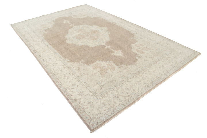 Hand Knotted Serenity Wool Rug 6' 7" x 10' 4" - No. AT68453