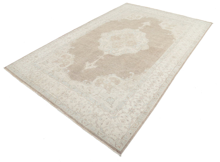 Hand Knotted Serenity Wool Rug 6' 7" x 10' 4" - No. AT68453