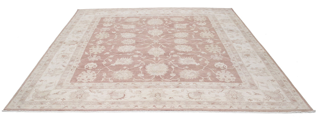 Hand Knotted Serenity Wool Rug 9' 0" x 9' 8" - No. AT37709