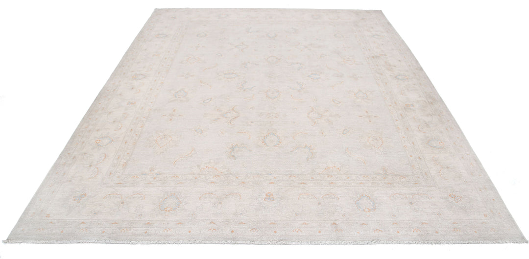 Hand Knotted Serenity Wool Rug 8' 1" x 9' 7" - No. AT34856