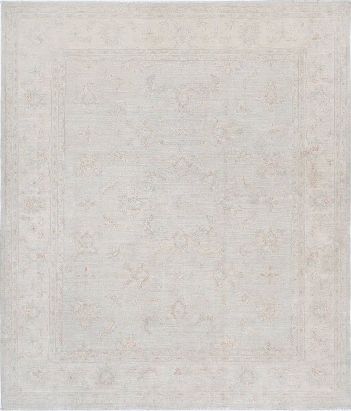 Hand Knotted Serenity Wool Rug 8' 1" x 9' 7" - No. AT34856