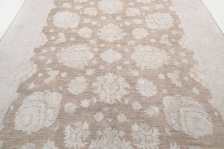 Hand Knotted Serenity Wool Rug 7' 11" x 10' 6" - No. AT17106