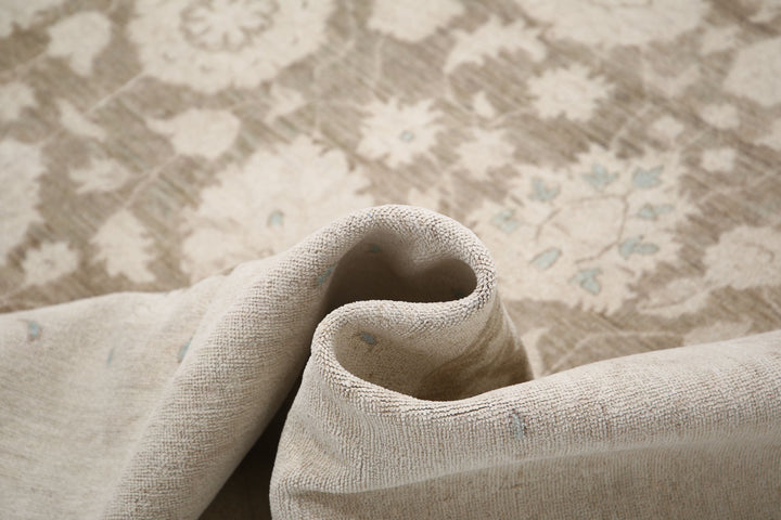 Hand Knotted Serenity Wool Rug 9' 7" x 9' 7" - No. AT58796