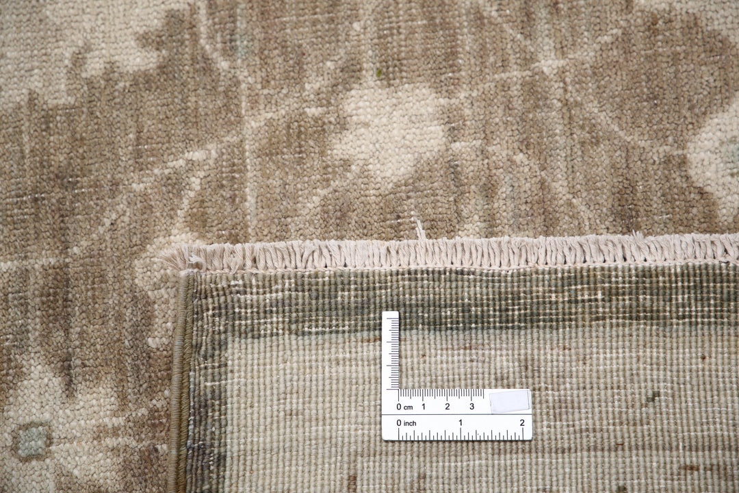 Hand Knotted Serenity Wool Rug 9' 7" x 9' 7" - No. AT58796