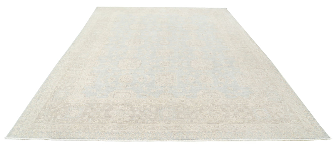 Hand Knotted Serenity Wool Rug 9' 0" x 12' 2" - No. AT65450