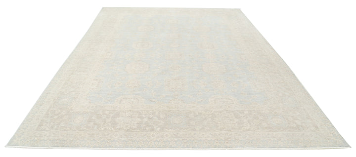 Hand Knotted Serenity Wool Rug 9' 0" x 12' 2" - No. AT65450