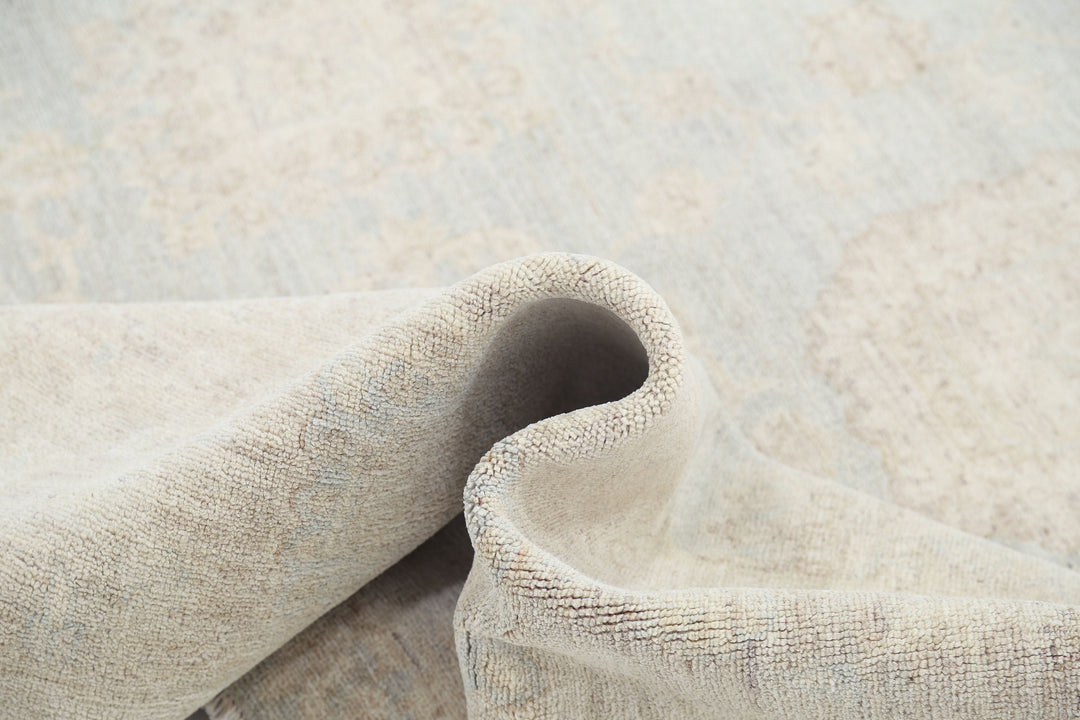 Hand Knotted Serenity Wool Rug 9' 0" x 12' 2" - No. AT65450