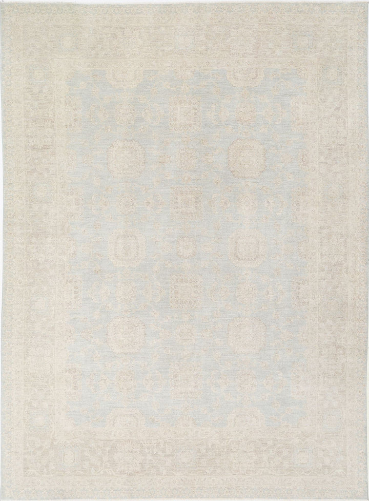 Hand Knotted Serenity Wool Rug 9' 0" x 12' 2" - No. AT65450