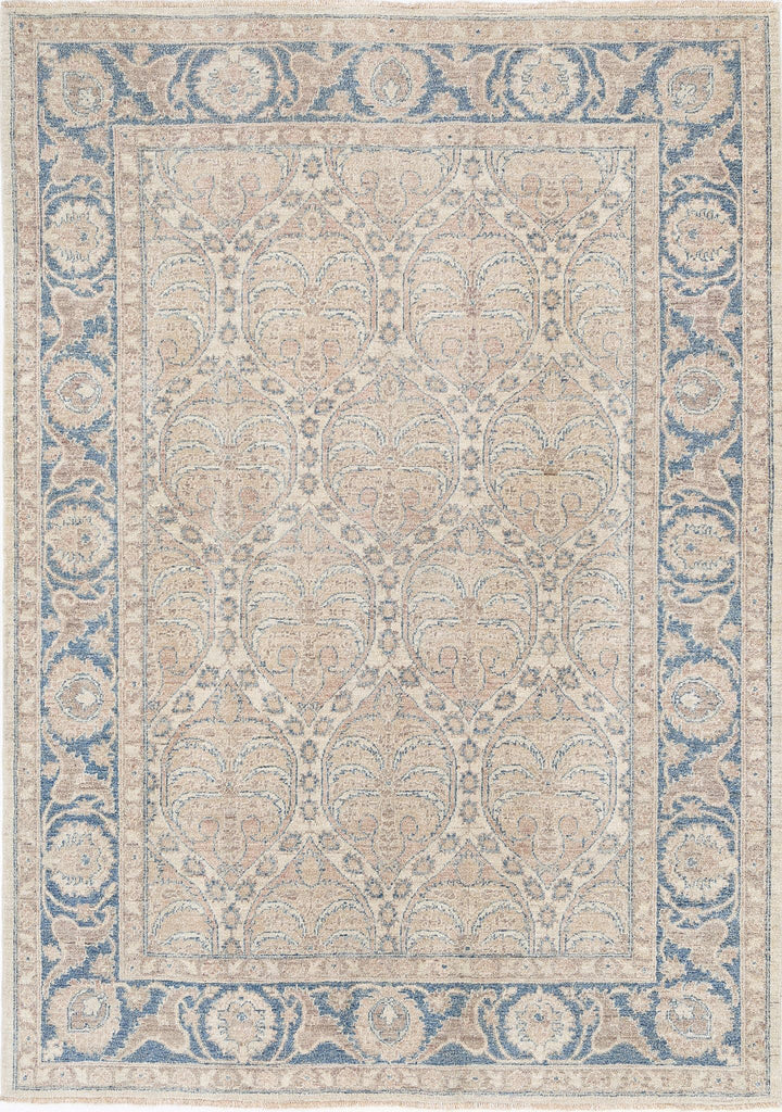 Hand Knotted Serenity Wool Rug 5' 6" x 7' 9" - No. AT43075