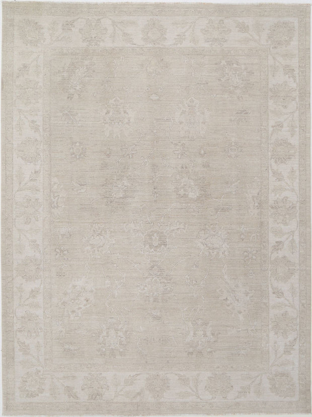 Hand Knotted Serenity Wool Rug 9' 0" x 12' 0" - No. AT52305