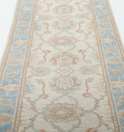 Hand Knotted Serenity Wool Rug 3' 1" x 15' 9" - No. AT49886