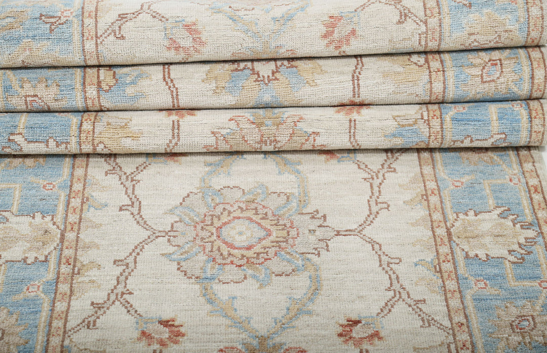 Hand Knotted Serenity Wool Rug 3' 1" x 15' 9" - No. AT49886