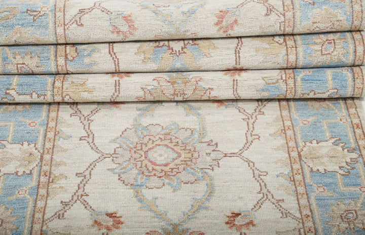 Hand Knotted Serenity Wool Rug 3' 1" x 15' 9" - No. AT49886