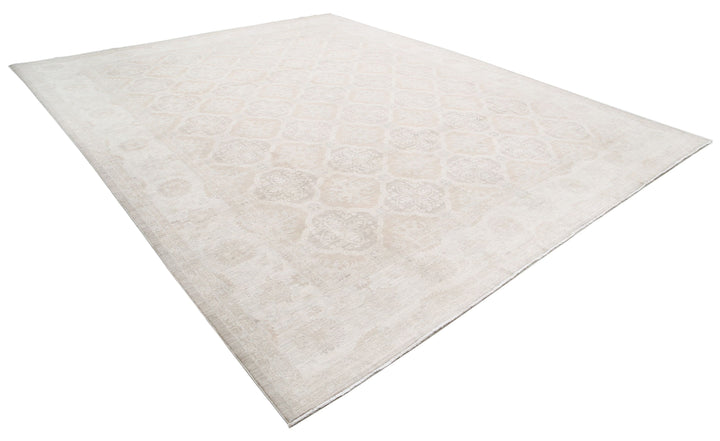 Hand Knotted Serenity Wool Rug 11' 9" x 14' 8" - No. AT39575