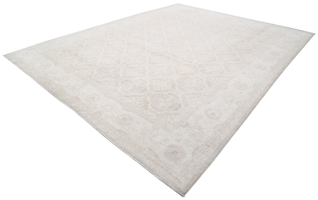 Hand Knotted Serenity Wool Rug 11' 9" x 14' 8" - No. AT39575