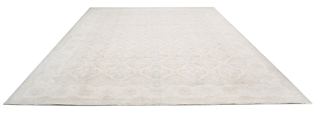 Hand Knotted Serenity Wool Rug 11' 9" x 14' 8" - No. AT39575