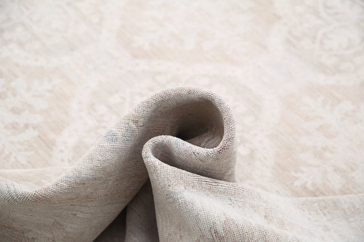 Hand Knotted Serenity Wool Rug 11' 9" x 14' 8" - No. AT39575