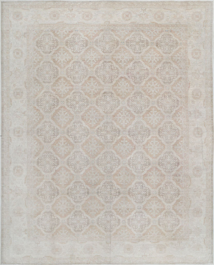 Hand Knotted Serenity Wool Rug 11' 9" x 14' 8" - No. AT39575