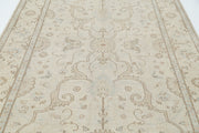 Hand Knotted Serenity Wool Rug 6' 0" x 8' 11" - No. AT57041