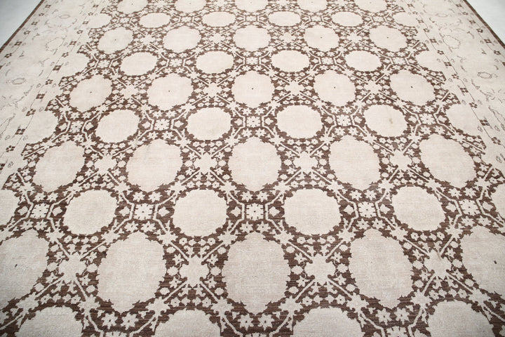 Hand Knotted Serenity Wool Rug 11' 8" x 14' 5" - No. AT20523