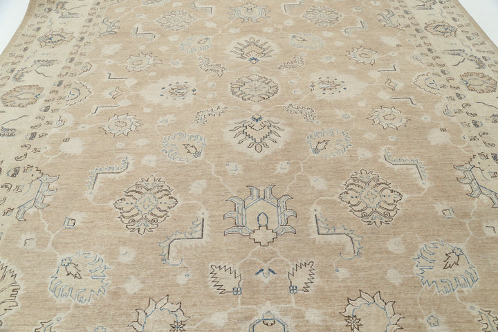 Hand Knotted Serenity Wool Rug 10' 0" x 13' 8" - No. AT28426