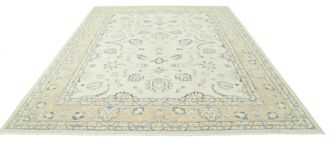 Hand Knotted Serenity Wool Rug 8' 10" x 12' 0" - No. AT17371