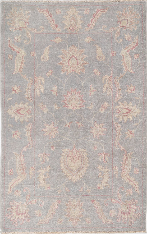 Hand Knotted Serenity Wool Rug 3' 2" x 5' 1" - No. AT86439