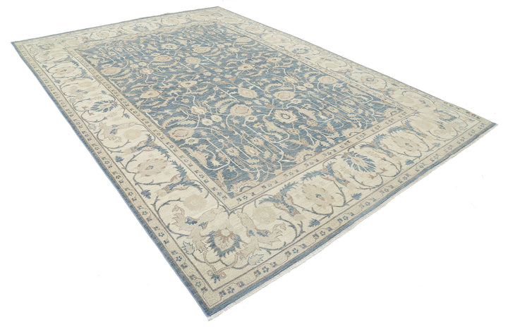 Hand Knotted Serenity Wool Rug 8' 8" x 12' 4" - No. AT69419