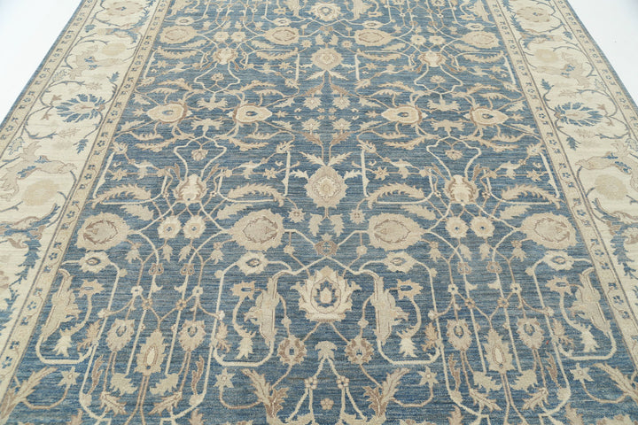 Hand Knotted Serenity Wool Rug 8' 8" x 12' 4" - No. AT69419