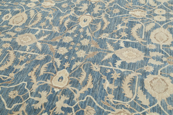 Hand Knotted Serenity Wool Rug 8' 8" x 12' 4" - No. AT69419