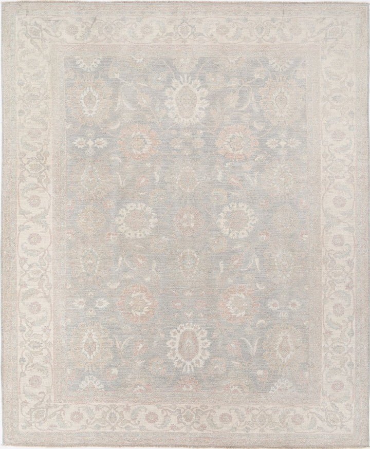 Hand Knotted Serenity Wool Rug 8' 0" x 9' 7" - No. AT70629