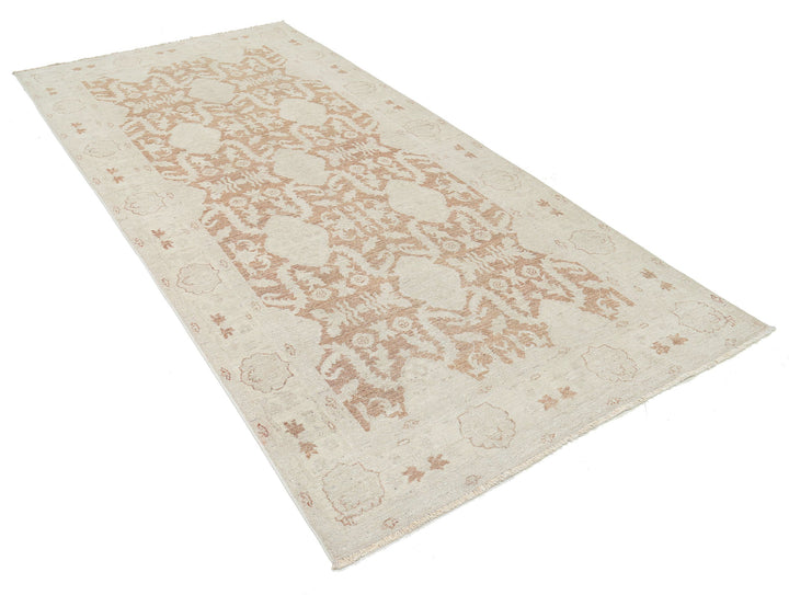 Hand Knotted Serenity Wool Rug 4' 8" x 9' 8" - No. AT35050