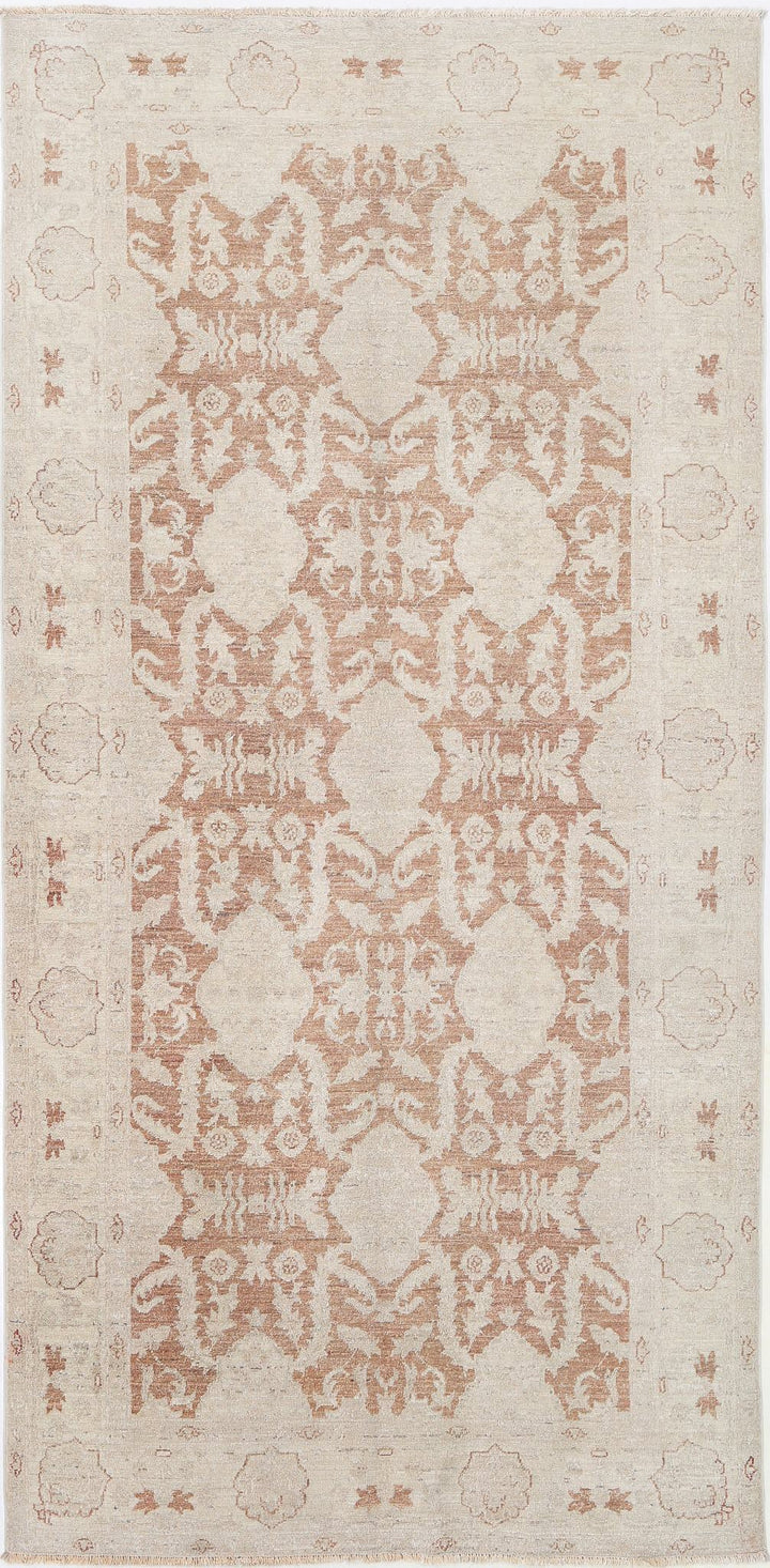 Hand Knotted Serenity Wool Rug 4' 8" x 9' 8" - No. AT35050