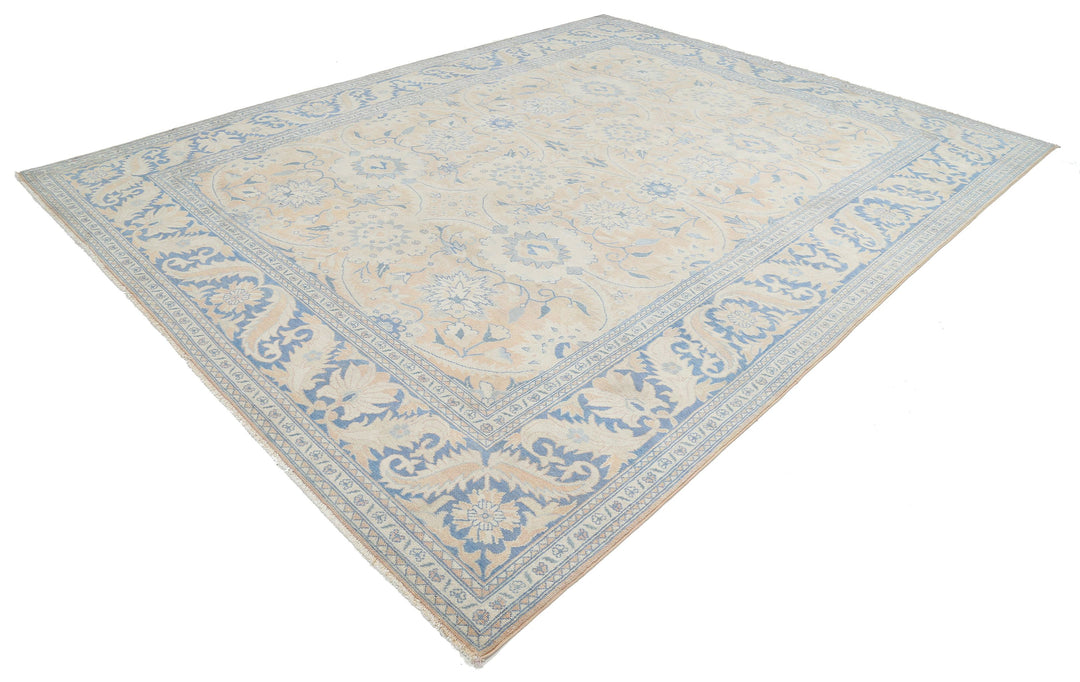 Hand Knotted Serenity Wool Rug 9' 9" x 12' 6" - No. AT48054