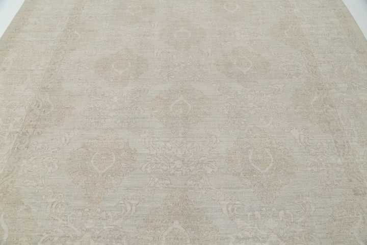 Hand Knotted Serenity Wool Rug 9' 1" x 12' 0" - No. AT31146